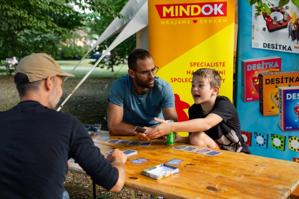 Večer deskových her s MINDOKEM