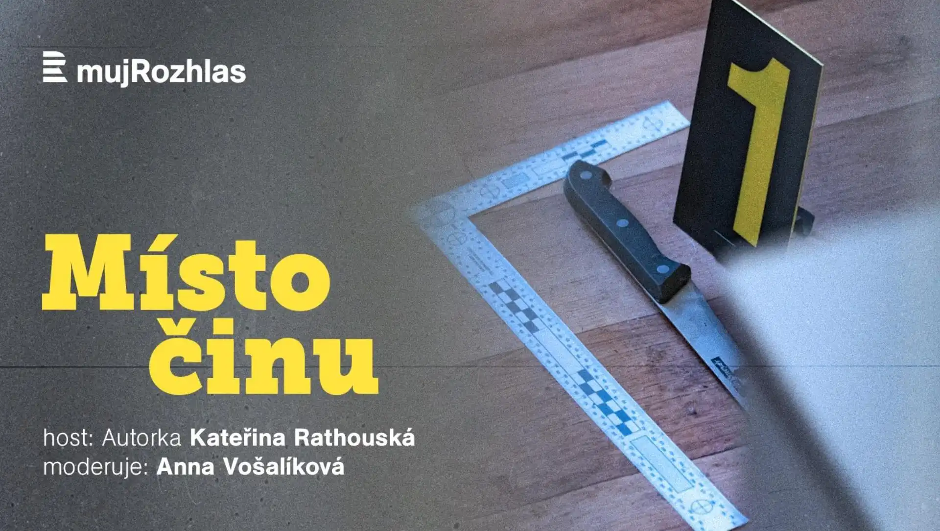 mujRozhlas.cz: Místo činu a Forenzní psychologie